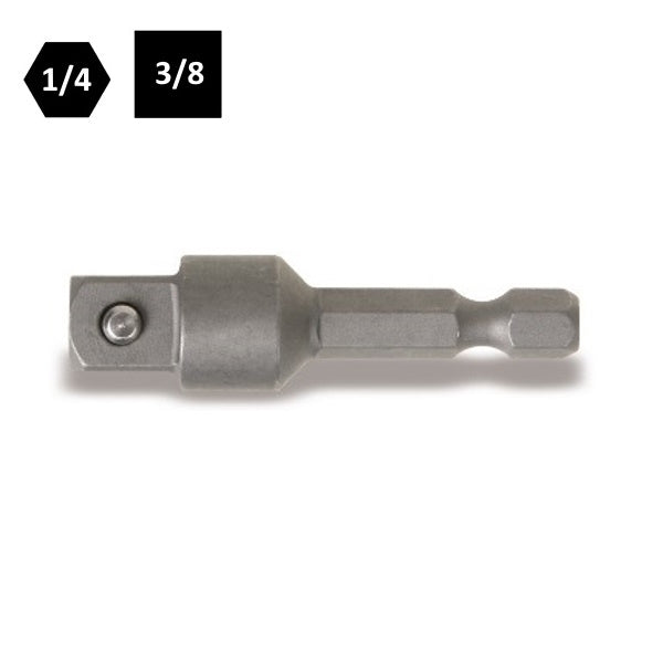 BETA   892/4 RACCORDO PER AVVITATORI ATTACCO 1/4" QUADRO 3/8" MM50