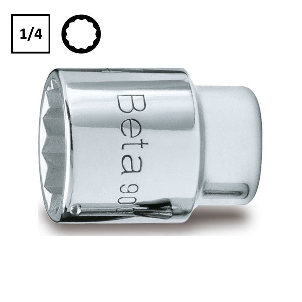 BETA   900MB CHIAVE A BUSSOLA A MANO 1/4&quot; POLIGONALE