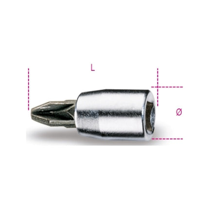 BETA   900PZ CHIAVE A BUSSOLA  A MANO 1/4" A CROCE POZIDRIV