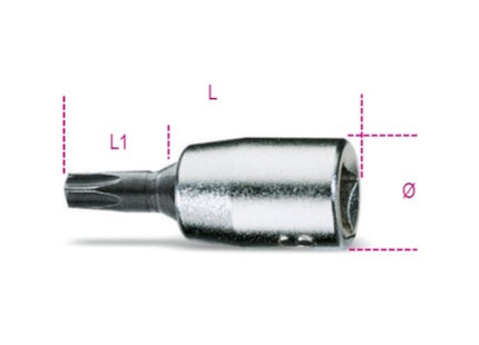 BETA   900TX CHIAVE A BUSSOLA A MANO 1/4&quot; TORX