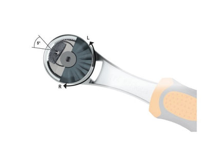 BETA   900/55Z CRICCHETTO REVERSIBILE 72 DENTI 1/4"