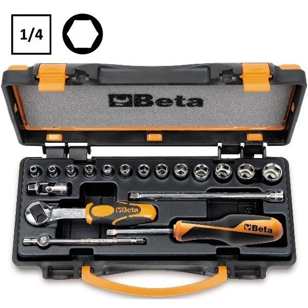 BETA   900/C13-5 SERIE 13 CHIAVI A BUSSOLA ESAGONALI 1/4" E ACCESSORI