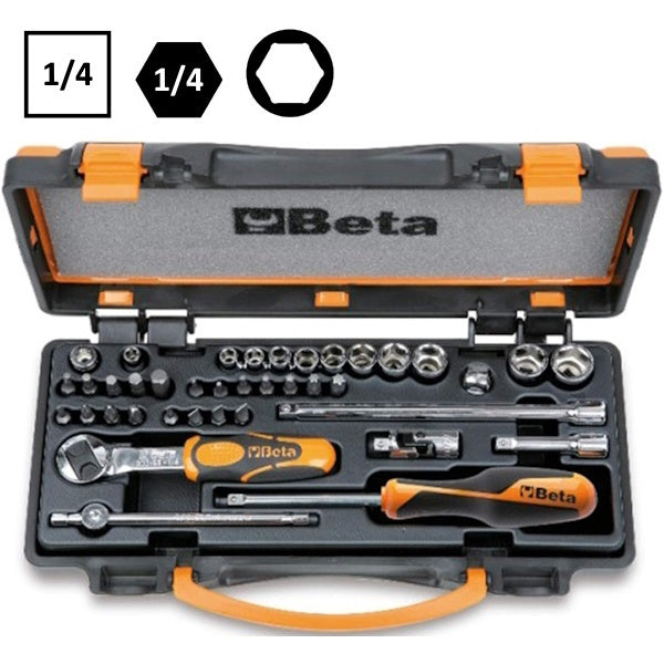 BETA   900/C11 SERIE 11 CHIAVI A BUSSOLA ESAGONALI 1/4" E ACCESSORI