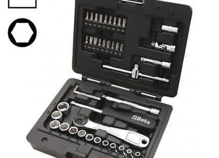 BETA   903E/C42 SERIE 13 CHIAVI A BUSSOLA ESAGONALI 1/4"*