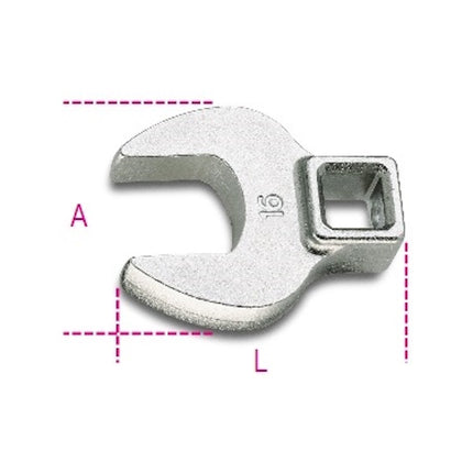BETA   910CF CHIAVE A ZAMPA DI GALLO 3/8"