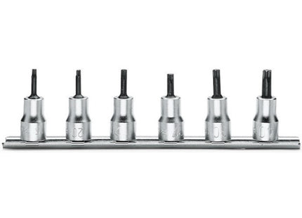 BETA   910TX/SB6 SERIE 6 CHIAVI A BUSSOLA TORX 3/8"