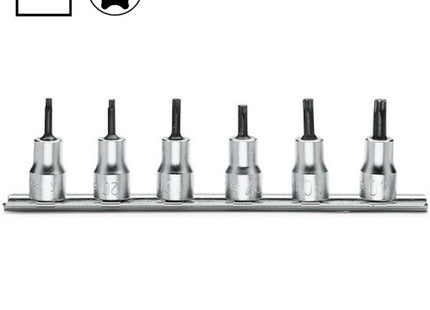 BETA   910TX/SB6 SERIE 6 CHIAVI A BUSSOLA TORX 3/8"