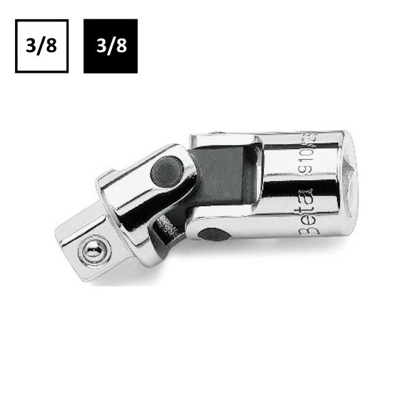 BETA   910/25 SNODO CON ATTACCO QUADRO MASCHIO E FEMMINA 3/8"