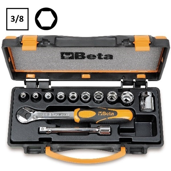 BETA   910A/C10 SERIE 10 CHIAVI A BUSSOLA ESAGONALI E ACCESSORI 3/8"