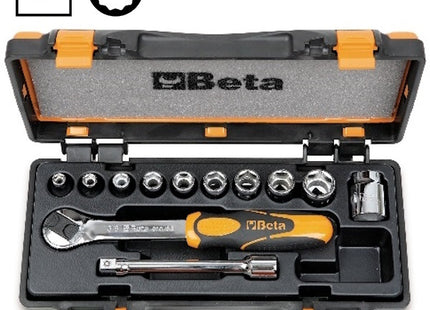BETA   910B/C10 SERIE 10 CHIAVI A BUSSOLA POLIGONALI E ACCESSORI 3/8"