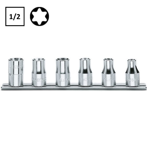 BETA   920FTX/SB6 SERIE 6 CHIAVI A BUSSOLA TORX 1/2"