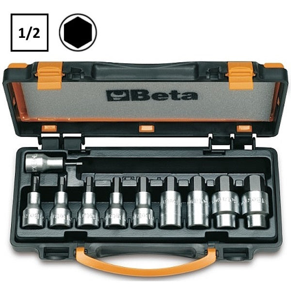 BETA   920PE/C10 SERIE 10 CHIAVI A BUSSOLA MASCHIO ESAGONALE 1/2"