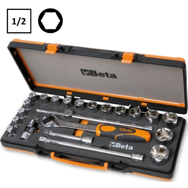 BETA   920A/C17M SERIE 17 CHIAVI A BUSSOLA ESAGONALI 1/2" (A2024)