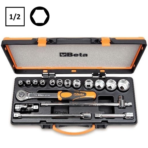 BETA   920A/C12 SERIE 12 CHIAVI A BUSSOLA ESAGONALI E ACCESSORI 1/2"