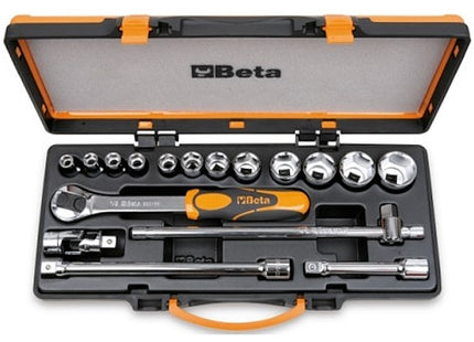 BETA   920A/C12X SERIE 12 CHIAVI A BUSSOLA ESAGONALI E ACCESSORI 1/2"