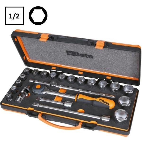 BETA   920A/C17MR SERIE 17 CHIAVI A BUSSOLA ESAGONALI 1/2" (A2024)