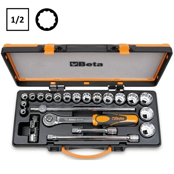 BETA   920AS/C17X SERIE 17 CHIAVI A BUSSOLA POLIGONALI A POLLICI 1/2"