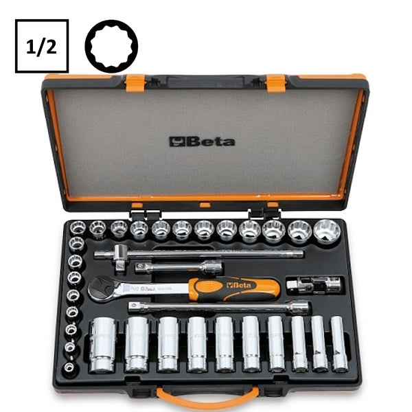 BETA   920B/C30Q SERIE 30 CHIAVI A BUSSOLA POLIGONALI E ACCESSORI 1/2"