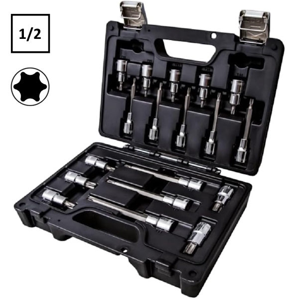 BETA BW 923E-TX/C18 SERIE 18 CHIAVI A BUSSOLA TORX 1/2"