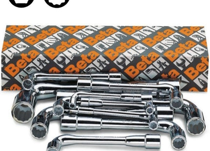 BETA   932/S11 SERIE 11 CHIAVI A PIPA DOPPIE ESAGONALI-POLIGONALI
