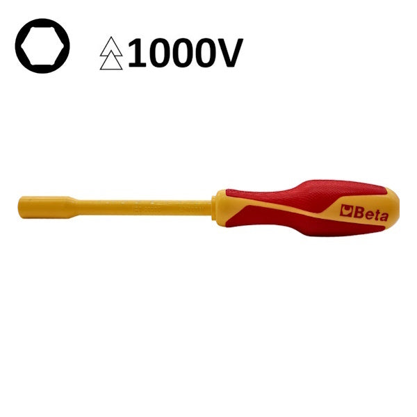 BETA   943MQ CHIAVE A BUSSOLA ESAGONALE CON IMPUGNATURA ISOLATA