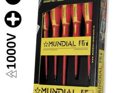 MUNDIAL ART.0094 SERIE 5 GIRAVITI TAGLIO E CROCE PHILLIPS ISOLATI 1000V