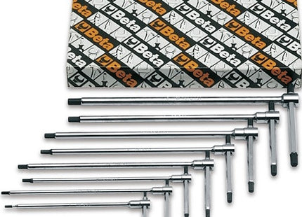 BETA   951/S14 SERIE 14 CHIAVI A T CON 3 ESTREMITA' MASCHIO ESAGONALI