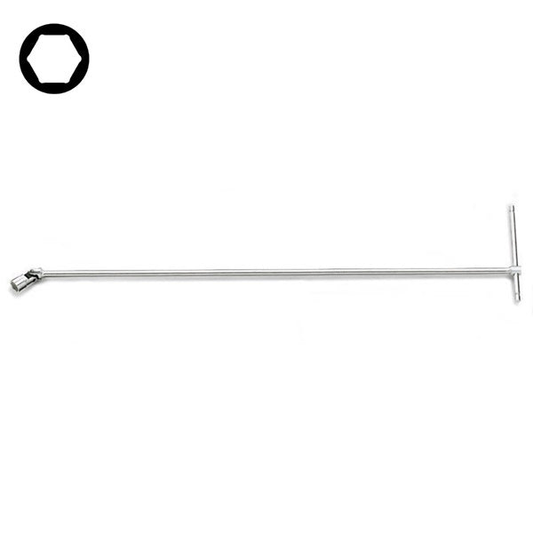 BETA   952L CHIAVE A T CON BUSSOLA ESAGONALE SNODATA LUNGA MM13