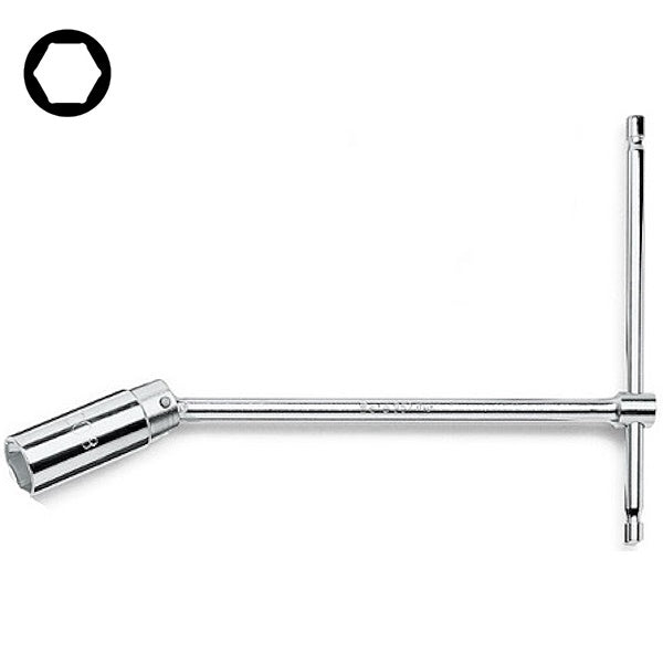 BETA   957 CHIAVE A T CON BUSSOLA SNODATA PER CANDELE D&apos;ACCENSIONE