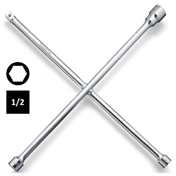 BETA   979 CHIAVE A CROCE PER DADI RUOTE MM17X19X22X1/2"(A2024)