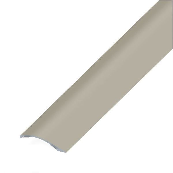 ALFER PROFILO DI COMPENSAZIONE ADESIVO ALLUMINIO TITANIO MM38,5X7,5 MT1