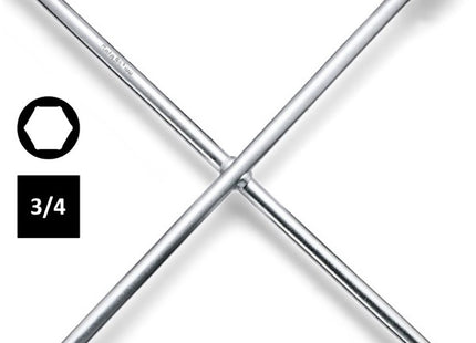 BETA   982 CHIAVE A CROCE PER DADI RUOTE MM24X27X32X3/4"