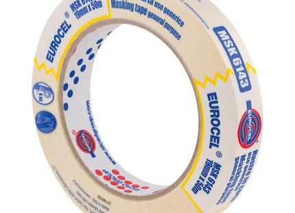 EUROCEL NASTRO CARTA PER MASCHERATURA MM 19X50MT ART. MSK 6143