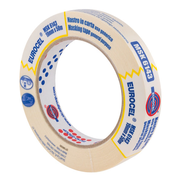 EUROCEL NASTRO CARTA PER MASCHERATURA MM 19X50MT ART. MSK 6143