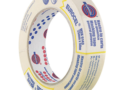 EUROCEL NASTRO CARTA PER MASCHERATURA MM 25X50MT ART. MSK 6143