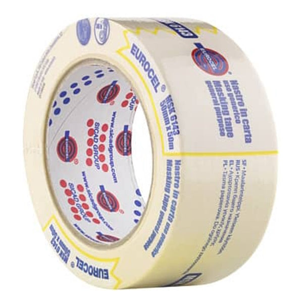 EUROCEL NASTRO CARTA PER MASCHERATURA MM 50X50MT ART. MSK 6143