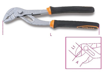 BETA  1047BM PINZA REGOLABILE A PULSANTE MM240