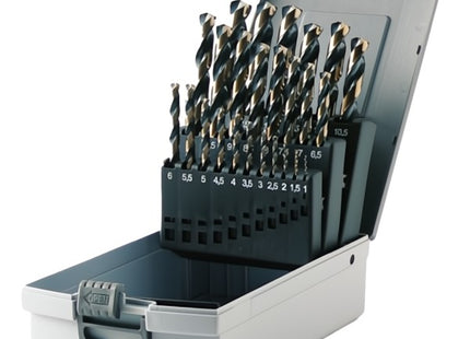 KRINO SERIE PUNTE IN HSS-G DUAL PERFORMER IN BOX ABS PZ25 D.MM1-13