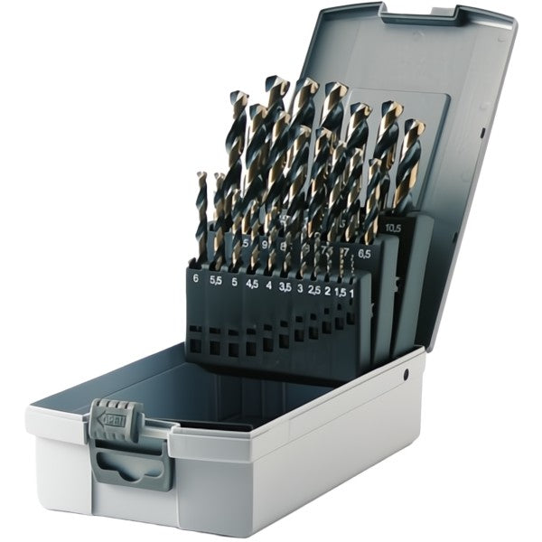 KRINO SERIE PUNTE IN HSS-G DUAL PERFORMER IN BOX ABS PZ25 D.MM1-13