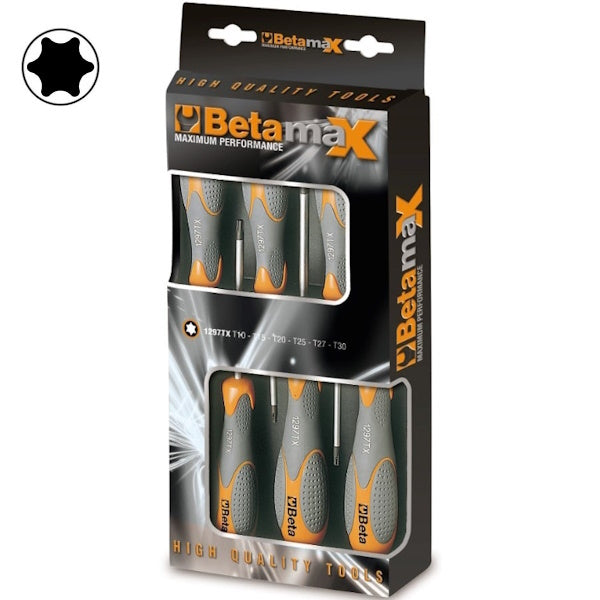 BETA  1297TX/D6 SERIE DI 6 GIRAVITI PER VITI TORX