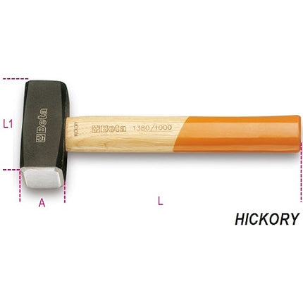 BETA  1380 MAZZETTA MANICO IN LEGNO