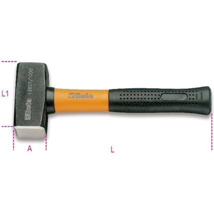 BETA  1380T MAZZETTA CON MANICO IN FIBRA