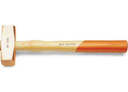 BETA  1385 MAZZUOLA CON TESTA IN RAME MANICO IN LEGNO