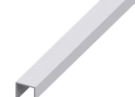 ALFER PROFILO PER MANIGLIE ALLUMINIO ANODIZZATO ARGENTO MM20X22X1,5 MT1