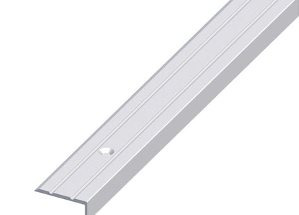 ALFER PROFILO ANGOLARE DI CHIUSURA ALLUMINIO ARGENTO MM25X10 MT1