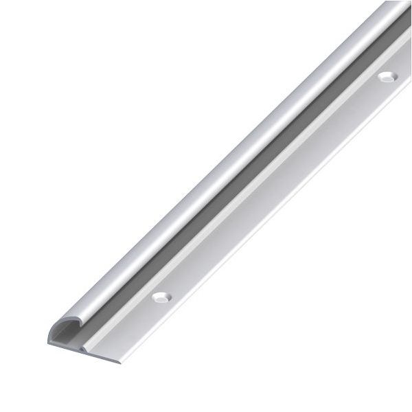 ALFER PROFILO CHIUSURA ALLUMINIO ANODIZZATO ARGENTO MM26X13 MT1