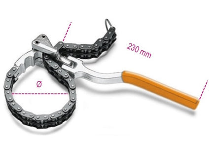 BETA  1488 CHIAVE SNODATA A CATENA DOPPIA PER FILTRI OLIO(A2024)