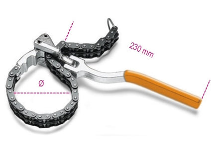 BETA  1488L CHIAVE SNODATA A CATENA DOPPIA PER FILTRI OLIO(A2024)