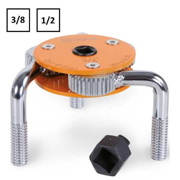 BETA  1493H CHIAVE AUTOREGOLABILE A 3 BRACCI PER FILTRI OLIO