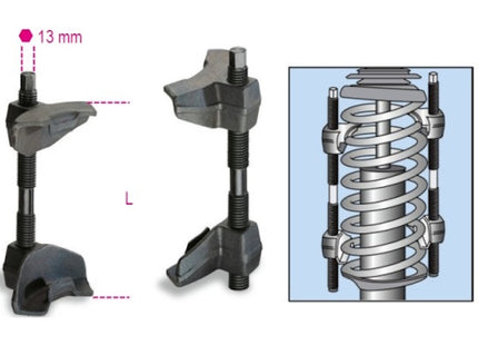 BETA  1556/2A COPPIA DI PRESSORI PER MOLLE AMMORTIZZATORI